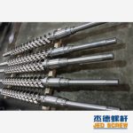 杰德 橡膠螺桿機(jī)筒 冷熱喂料 銷釘螺桿 型號齊全 工廠直銷 十年老廠 精工制造-舟山市杰德機(jī)械有限公司，擠出機(jī)螺桿，注塑機(jī)螺桿，舟山螺桿，螺桿廠