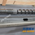 杰德 出口越南的單排氣造粒機(jī)螺桿機(jī)筒 技術(shù)精湛 塑化優(yōu)良-舟山市杰德機(jī)械有限公司，擠出機(jī)螺桿，注塑機(jī)螺桿，舟山螺桿，螺桿廠